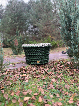 Кашпо из искусственного ротанга Чука 45 л